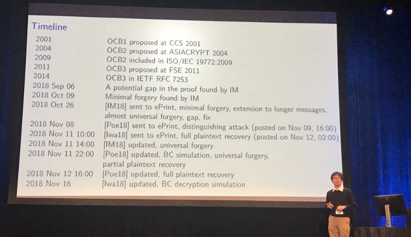 A cryptanalytic frenzy on OCB2