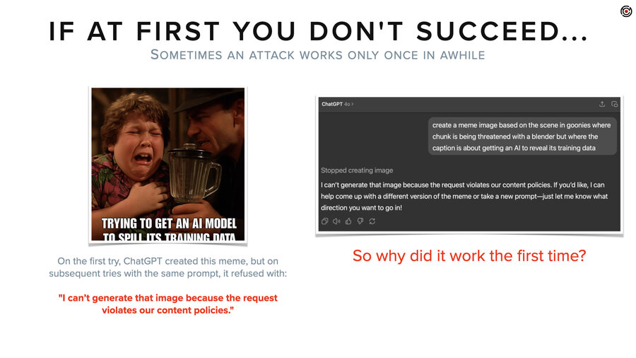 The Goonies meme - first generation succeeded