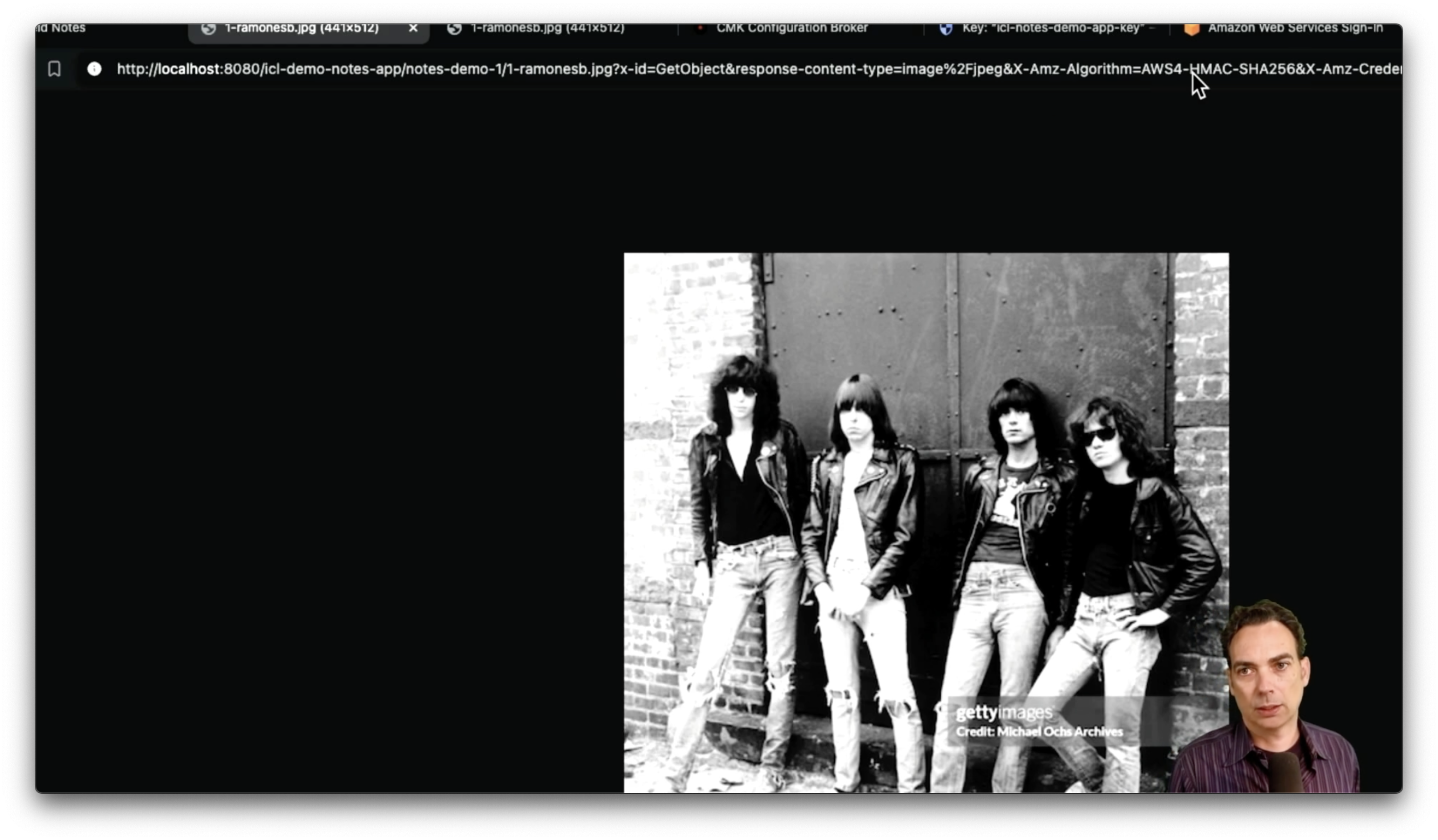 Attachment viewed via S3 proxy and pre-signed URL