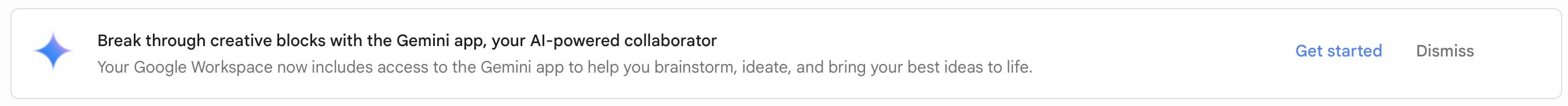 screenshot of gmail AI nag