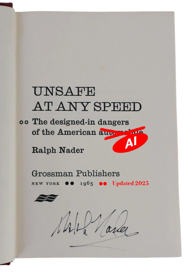 meme ai unsafe at any speed