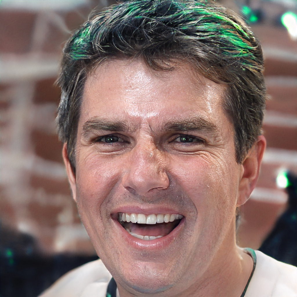 Portrait of man who looks more like Tom Cruise